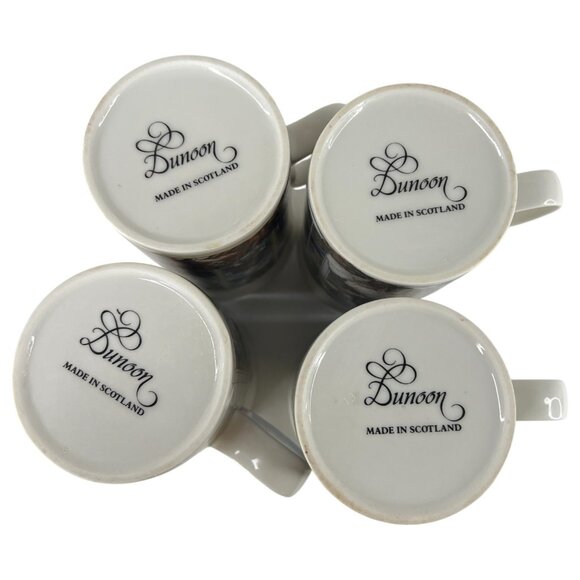 4 Dunoon window Christmas Cat Mugs Sue Scullard Stoneware Made Scotland Vintage - Picture 11 of 11